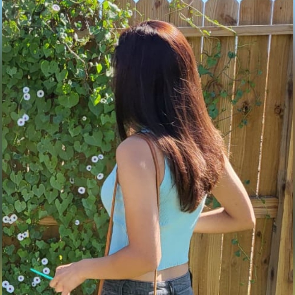 Papaya tank top